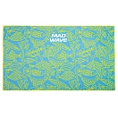 Купить Madwave M0764 06 1 00W полотенце Microfiber Fishes  Azure 40x80 cm 7ft.ru в интернет магазине Семь Футов