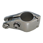 Marine town 6565378 Вилочный зажим из нержавеющей стали с винтом Серебристый Silver 25 mm 