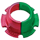 Купить Perko 9-0296DP0LNS Bi Color Легкая линза Многоцветный Red / Green 1 3/8 x 1 1/4´´  7ft.ru в интернет магазине Семь Футов