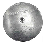 Martyr anodes 194-CMR01 Trim Tab Анод руля Серый  Zinc with Allen Screw 48 x 6 mm 