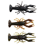 Savage gear SVS77416 Ned Craw Мягкая приманка 65 mm 2.5g 4 Единицы Золотистый Black / Red