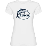 Kruskis 11502102mc065 Футболка с коротким рукавом Tuna Fishing Club White 30x25x2