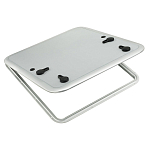 Plastimo P68992 Люк из анодированного алюминия Серебристый Silver 517 x 387 mm