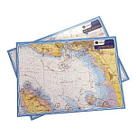 Navicarte NA508546 Morbihan Пластифицированная морская карта Персидского залива 30 x 42 cm