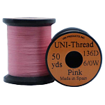 Uni products Z65WPI-UNIT линия Thread 42 m  Pink Waxed 6/0