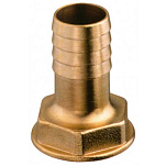 Forniture nautiche italiane 1818356 30 mm Соединитель шланга с внутренней резьбой Золотистый Bronze 1´´ 