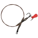 Fox rage FRR024-UNIT связанный крючок Predator Float 52 cm Silver 4