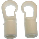 Купить Goldenship GS60133 Nylon Карабин Крюк Белая  White 5-6 mm  7ft.ru в интернет магазине Семь Футов