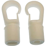 Goldenship GS60133 Nylon Карабин Крюк Белая  White 5-6 mm 