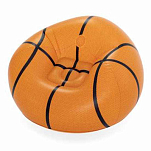 Bestway 75103 Basketball Chair Воздушный стул  Orange / Black +6 Years