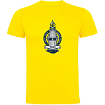 Kruskis CA65500503C055 Футболка с коротким рукавом Lighthouse Желтый Yellow 2XL