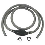 Sierra SIE18-8013S-1 Universal Топливный шланг с лампочкой Серебристый Grey / Blakc 8 mm