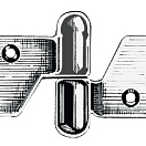Hinge 3812100 right 38.121.00dx