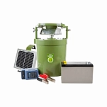 Eurohunt A-100014 автоматический кормушка Light 12V SET Green  Hunt