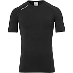 Uhlsport 100220601-XXXL Базовый слой с коротким рукавом Distinction Pro Черный Black 3XL