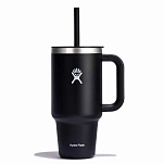 Hydro flask TT40PS001 All Around Travel Стакан 1.2L Серебристый Black