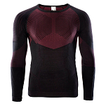 HI-TEC M000146178-M/L Базовый слой с длинным рукавом Hino Черный Black / Dark Red M-L