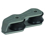 Rutgerson marine RSB600024 Алюминий 4 Шкивы Натяжной шкив Grey / Black 40 mm