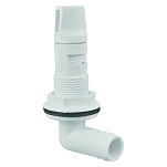 Распылительная головка Attwood 4125 19 мм белая для садков улова и наживки, Osculati 16.412.53