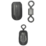 Daiwa NZSSBL Baril Вертлюги Серый  Black L 