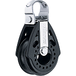 Harken 352 90º Fidex Head Carbo Block 29 mm Серебристый Black / Silver