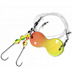 Zebco 4121001 Free RFT Flatty Буровая линия Многоцветный Orange / Yellow 30 g 