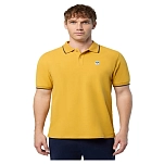 North sails 692452-0620-L Поло с короткими рукавами Striped In Contrast Желтый Golden Spice L