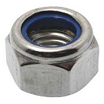 Euromarine 700024-UNIT A4 DIN 985 M8 Стопорная гайка Серебристый Grey