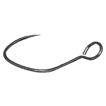 OMTD OH3900-8 Tournament Area Barbless OH3900 Крюк Серый Black Nickel 8 