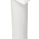 UV-stabilized polyp. rod holder square white 230mm, 41.164.02