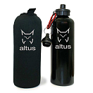 Купить Altus 5030104-006-U Термобутылка AL с Neopreno 1L  Black 7ft.ru в интернет магазине Семь Футов