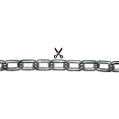 Купить Oem marine 202704 Генуэзская цепь 8 m Silver 30x30x20 4 mm 7ft.ru в интернет магазине Семь Футов
