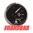 Трим-указатель Yamaha с 2001 г., черный циферблат, нержавеющий ободок, д. 52 мм, Marine Rocket (упаковка из 10 шт.) TMA0013BSMR_pkg_10