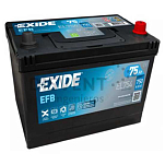 Exide NBA-1049 12V/75Ah 750CCA EFB Exide NBA-1049 El754 батарея Бесцветный Black