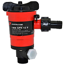 Купить Johnson pump 189-48903 Dual Port 950GPH Насос Красный  Red / Black 7ft.ru в интернет магазине Семь Футов