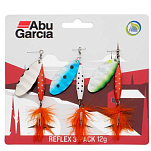 Abu garcia 1549926 Рефлекторная ложка 65 Mm 18g 3 Pack Многоцветный Multicolour