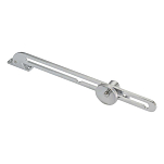 Foresti & suardi 4848015 Поддержка компаса Windows Silver 270 mm 