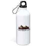 Kruskis MD4049S101C369 Бутылка Plan Your Camp 800ml  White