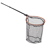 Savage gear 71107 Full Frame Round Посадочная Сеть Grey / Gold 150 cm