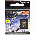 Gamakatsu 185138-02200-00000-00 Gama Крючок Без Зазубрин Черный NS Black 22 