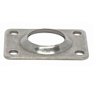Купить Forniture nautiche italiane 2929035 90° 25 mm Прямоугольная опора Серебристый Silver 60 x 45 mm  7ft.ru в интернет магазине Семь Футов