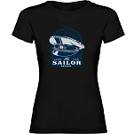 Kruskis 11502309xlc052 Футболка с коротким рукавом Sailor Black 30x25x2