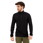 Icebreaker 104367001XL Базовый слой с длинным рукавом 200 Oasis Merino Черный Black XL