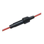 Fultyme rv 590-3026 Встроенный держатель предохранителя Серебристый Black 30A