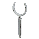 Forniture nautiche italiane 909002 Латунная опора весла Серебристый Grey 52 mm 