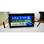 Аккумулятор литий-ионный тяговый для электромотора LitJet LTJT-36V100E (ES12-250) 36В 100Ач 3840Вт IP67 520х269х220мм с bluetooth