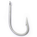 Sea monsters SMBG10 Big Game Крючки С Одним Глазком Серебристый Silver 10/0 