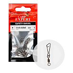 Carp expert 82211502 Rolling Защелкивающийся шарнир Бесцветный Black Nickel 2