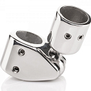 Наконечник для монтажа на рейку, поворотный/нержавеющая сталь