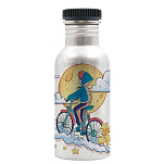 Laken BPLGM Go To The Moon 600 ml Алюминиевая бутылка Серебристый Multicolor